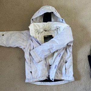 Snowboarding jacket bonfire